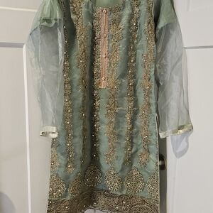 Pakistani Dress Kameez Trouser